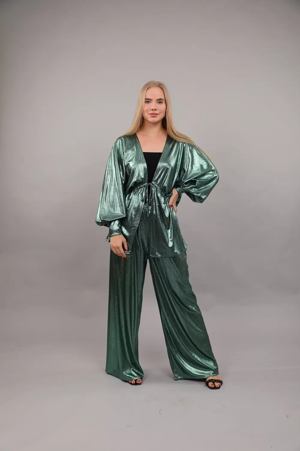 Disco metalic suit hover image