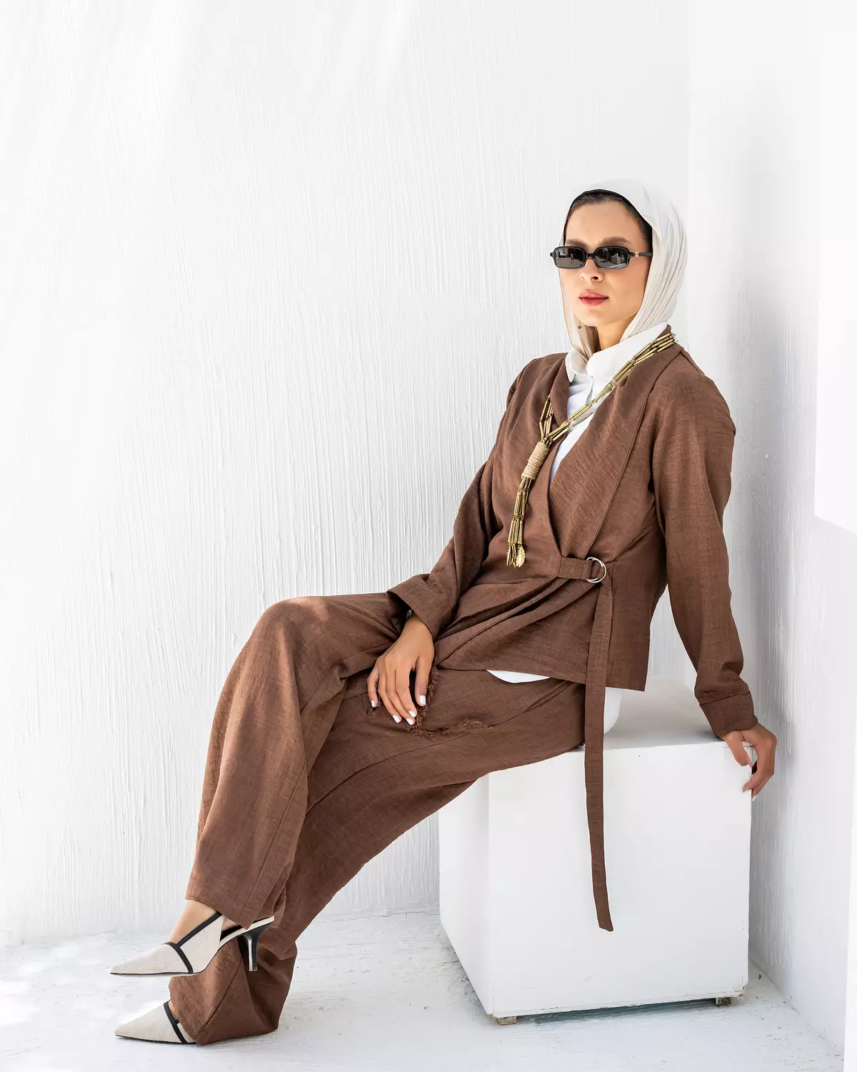 Blossom set - brown 4