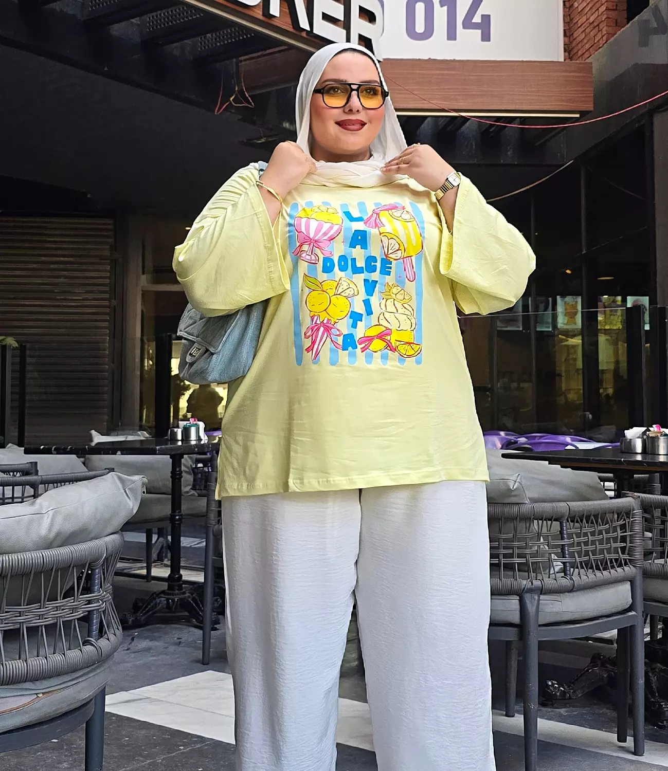 The go to tshirt (in butter yellow) hover image