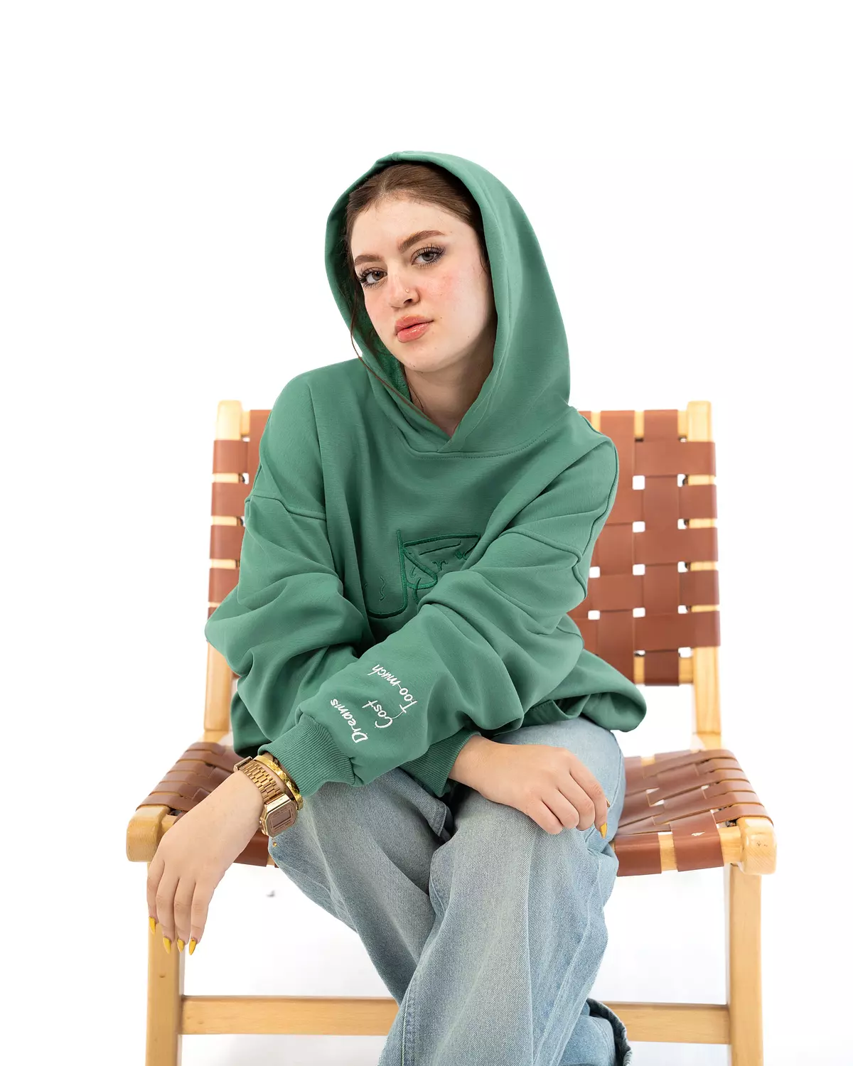 TAWAKKUL Hoodie _ Olive 11