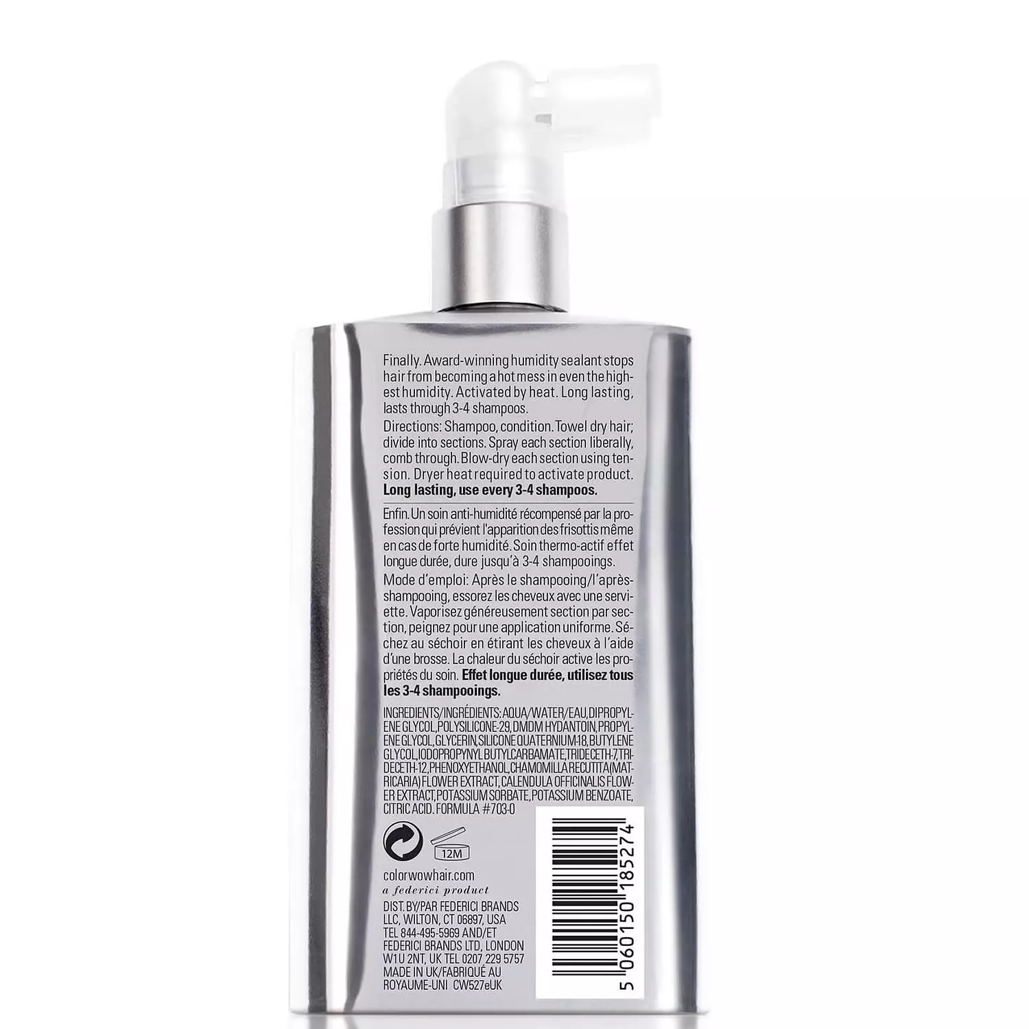 Color Wow Dream Coat Supernatural Spray Anti-Frizz Treatment 5