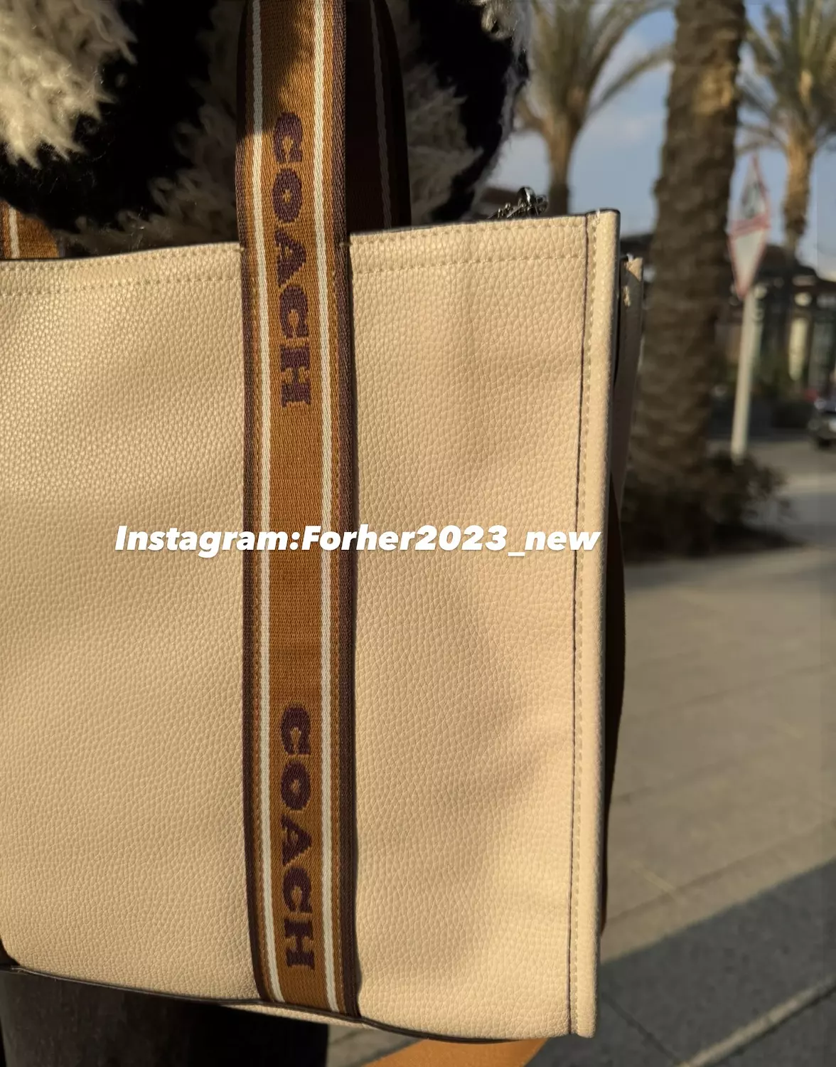 Coach smith leather tote bag 5