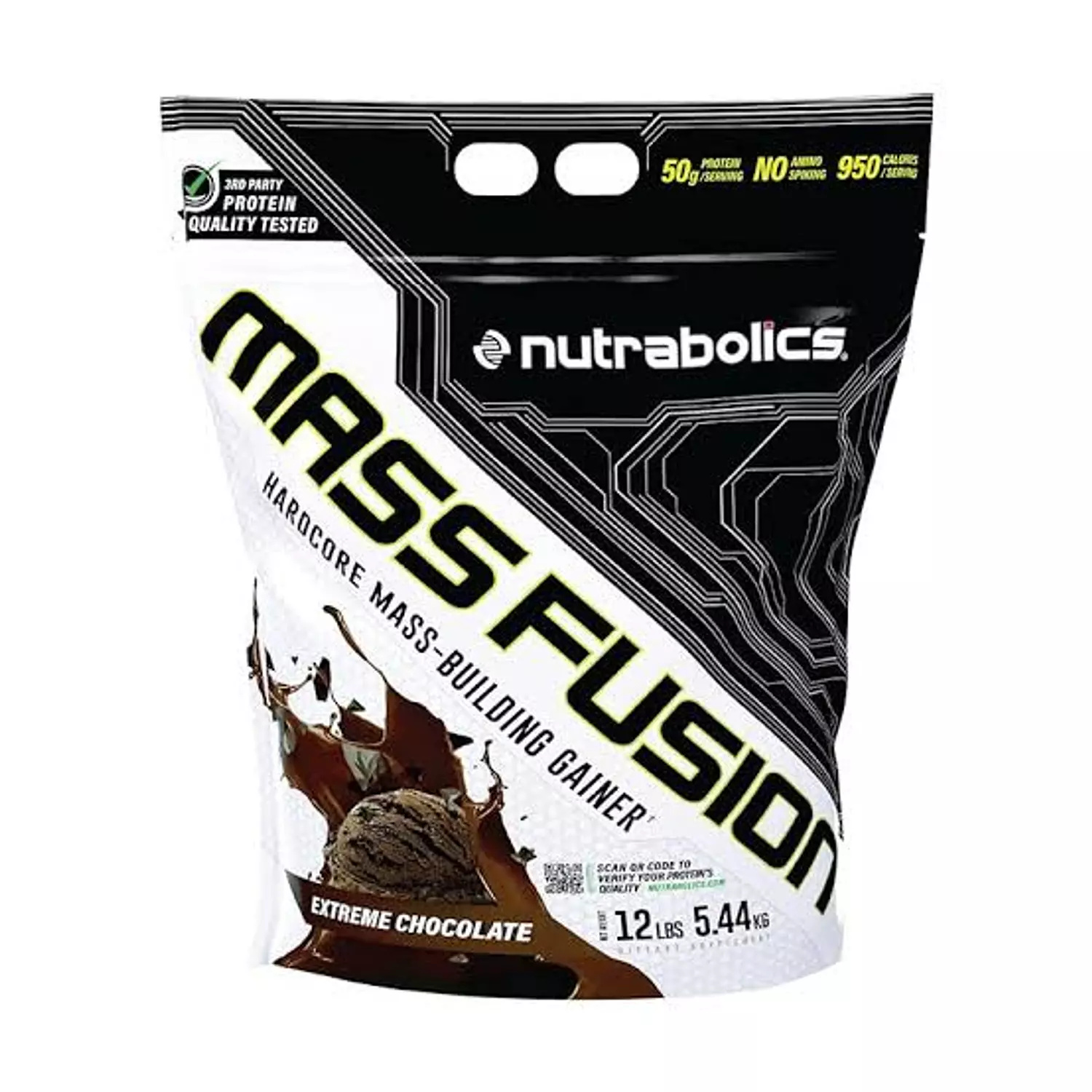 Nutrabolics Mass Fusion 5.44kg | نترابوليكس ماس فيوجن ٥.٤٤ كيلو image