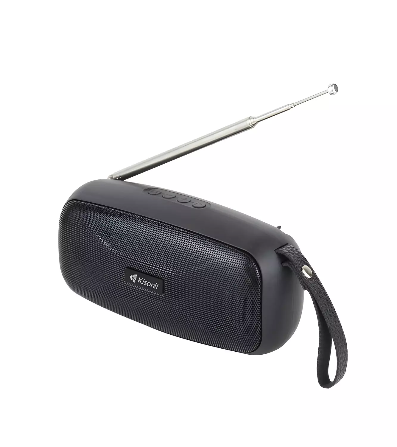 Kisonli VS-21 5W Bluetooth Speaker, 800mAh Battery, USB and TF Card Support - black hover image