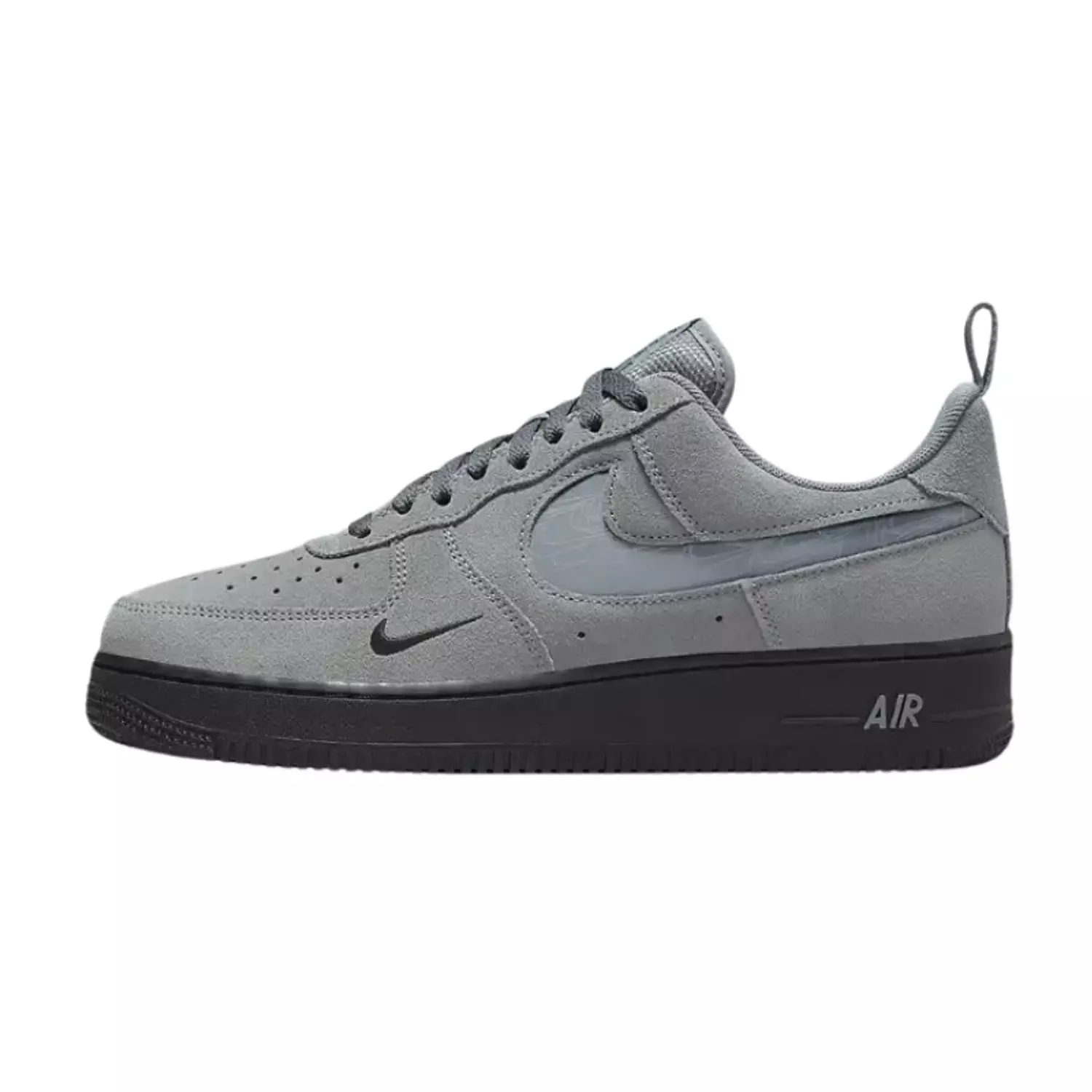 Nike Air Force 1 Low 07 LV8 Reflective Swoosh – Cool Grey 2