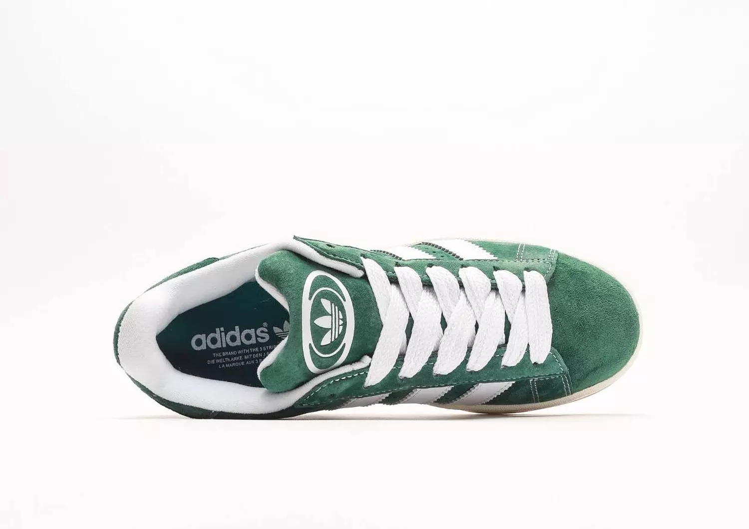 adidas Campus 00s Dark Green Cloud White 1