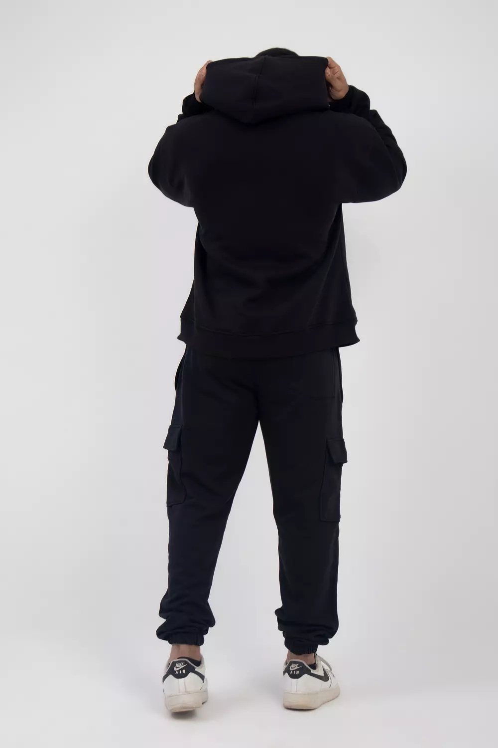 oversized Hoodie Black  3