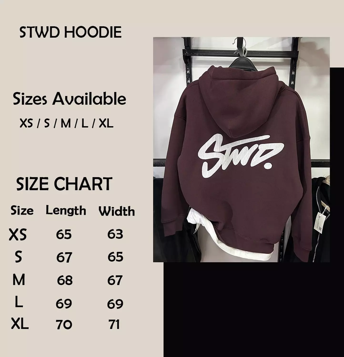 STWD - PULL&BEAR HOODIE 9