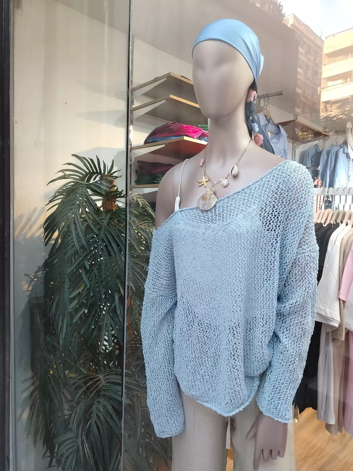 Oversize Mesh-Top 4