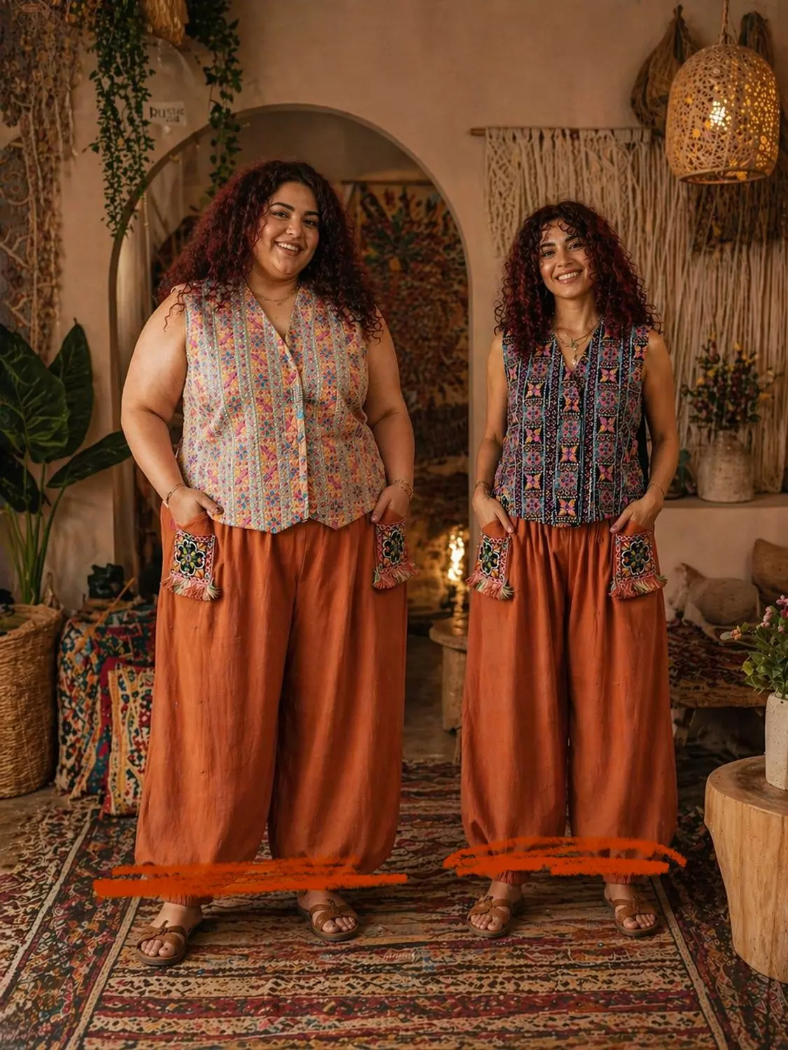 <h3 style="text-align: center"><span style="color: #fe8558">Plus size</span></h3>