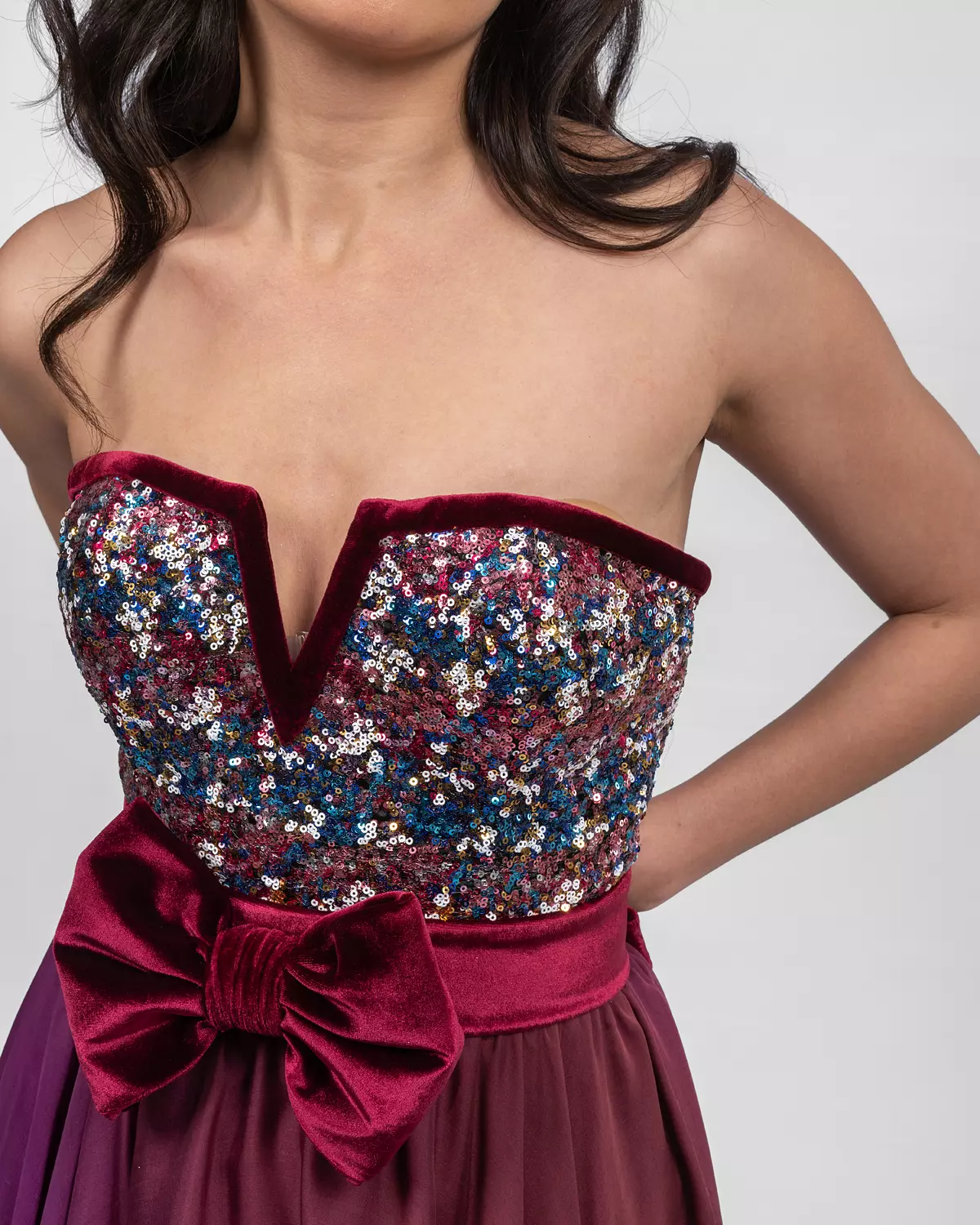 Striking Ombre Sequin Dress 7