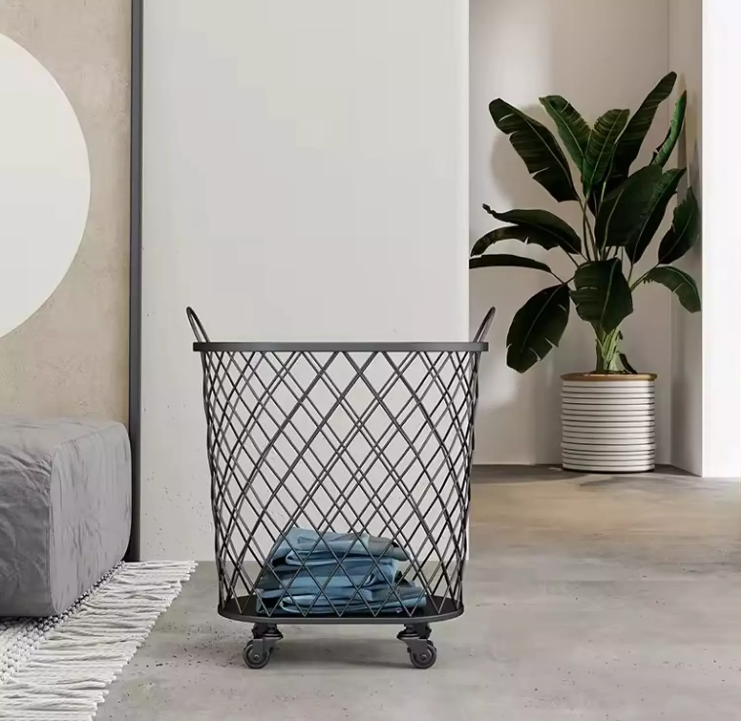 Laundry basket 30 x 50 x 50 cm hover image