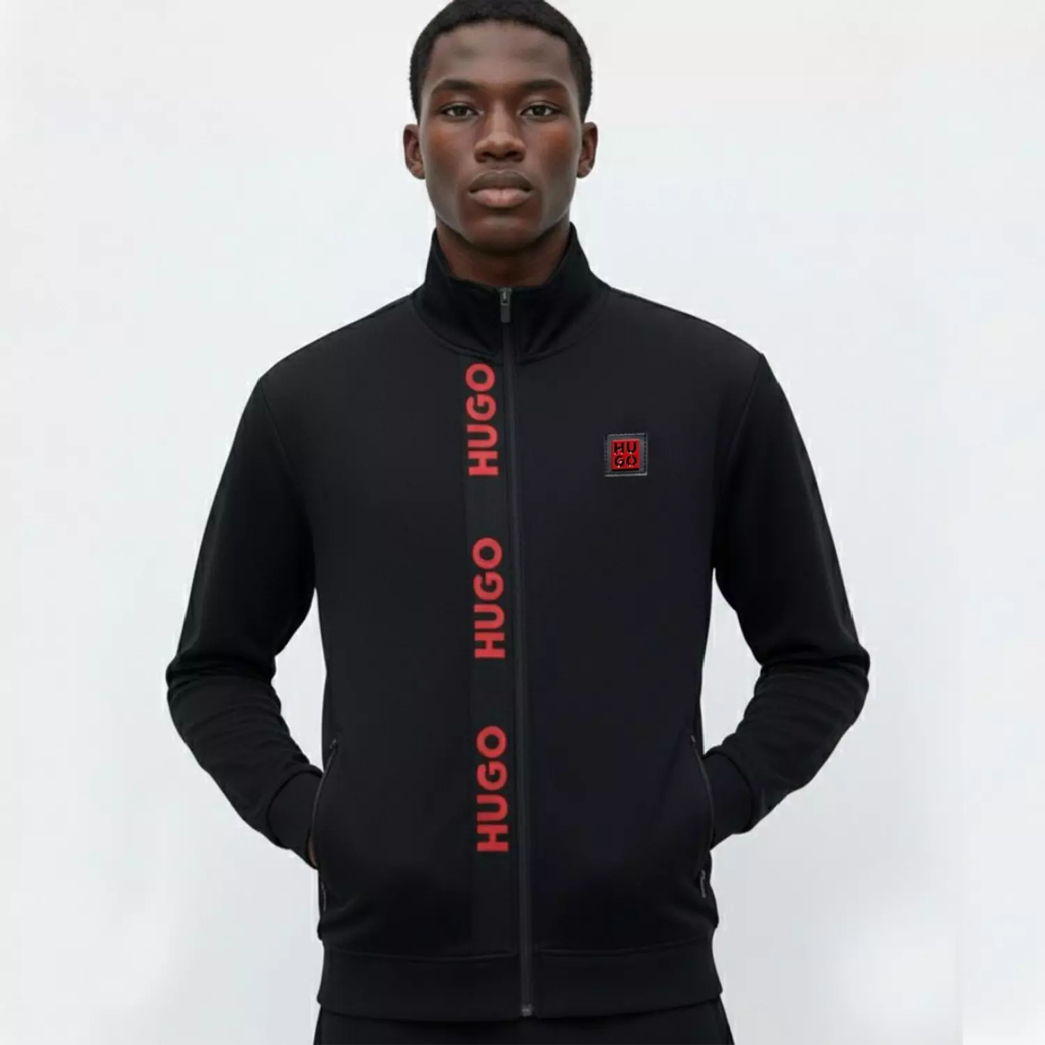 Swetshirt Hugo Red 1 Side image