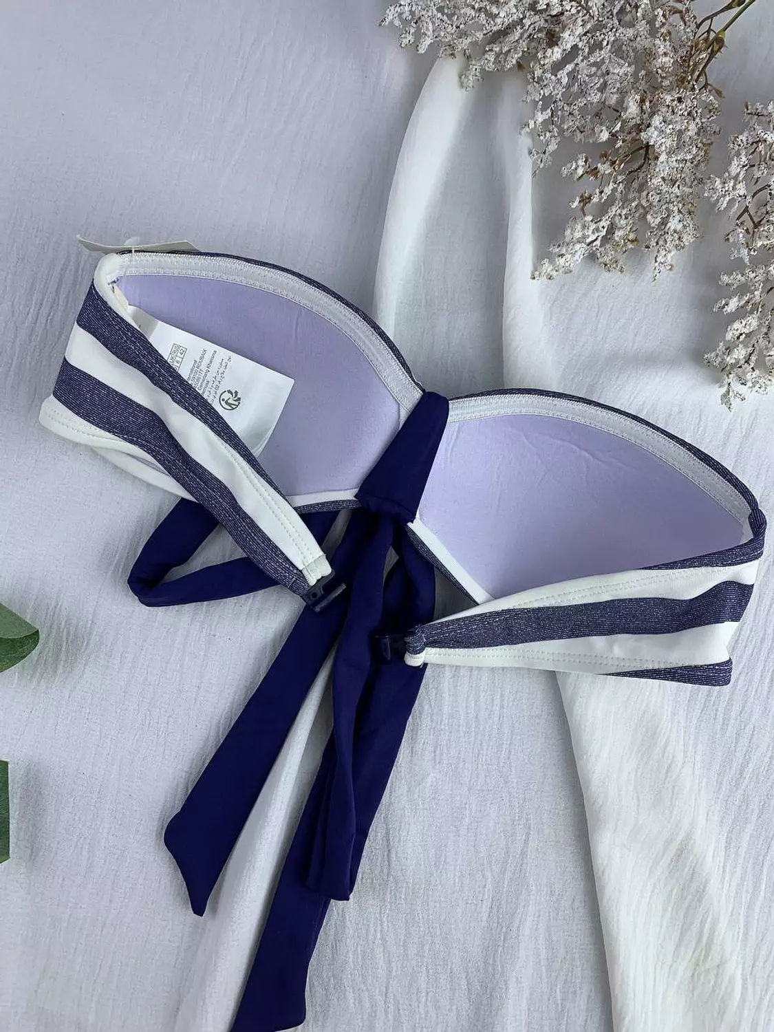 Padded bikini top made in Germany  36/38 hover image