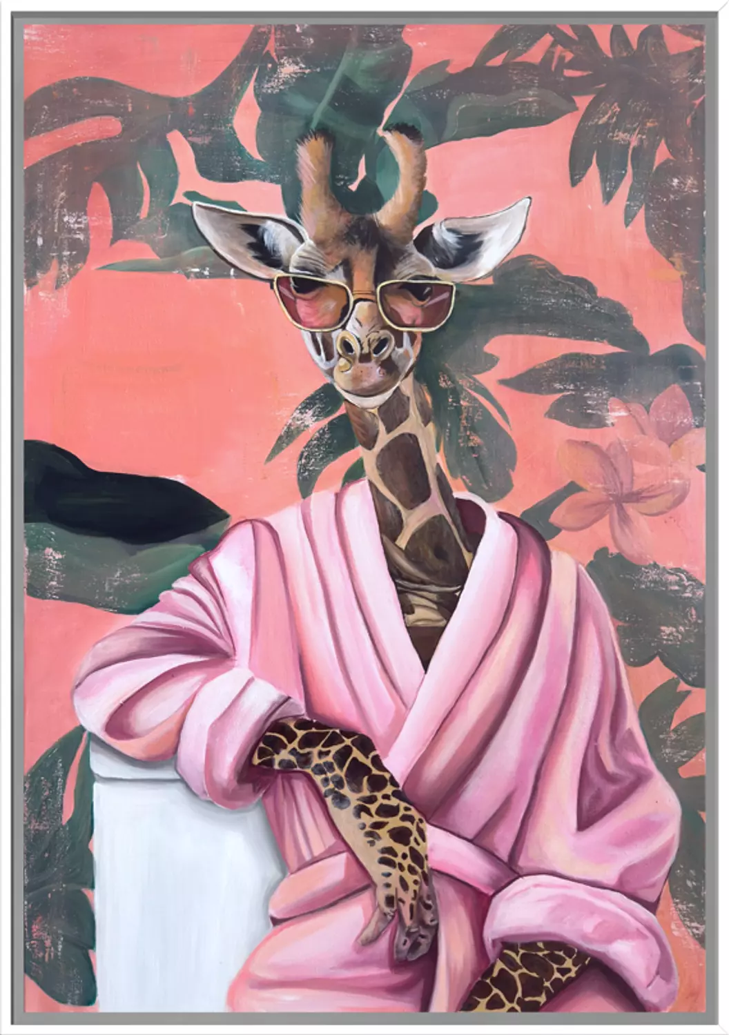 “Poise in Pink Silence” image