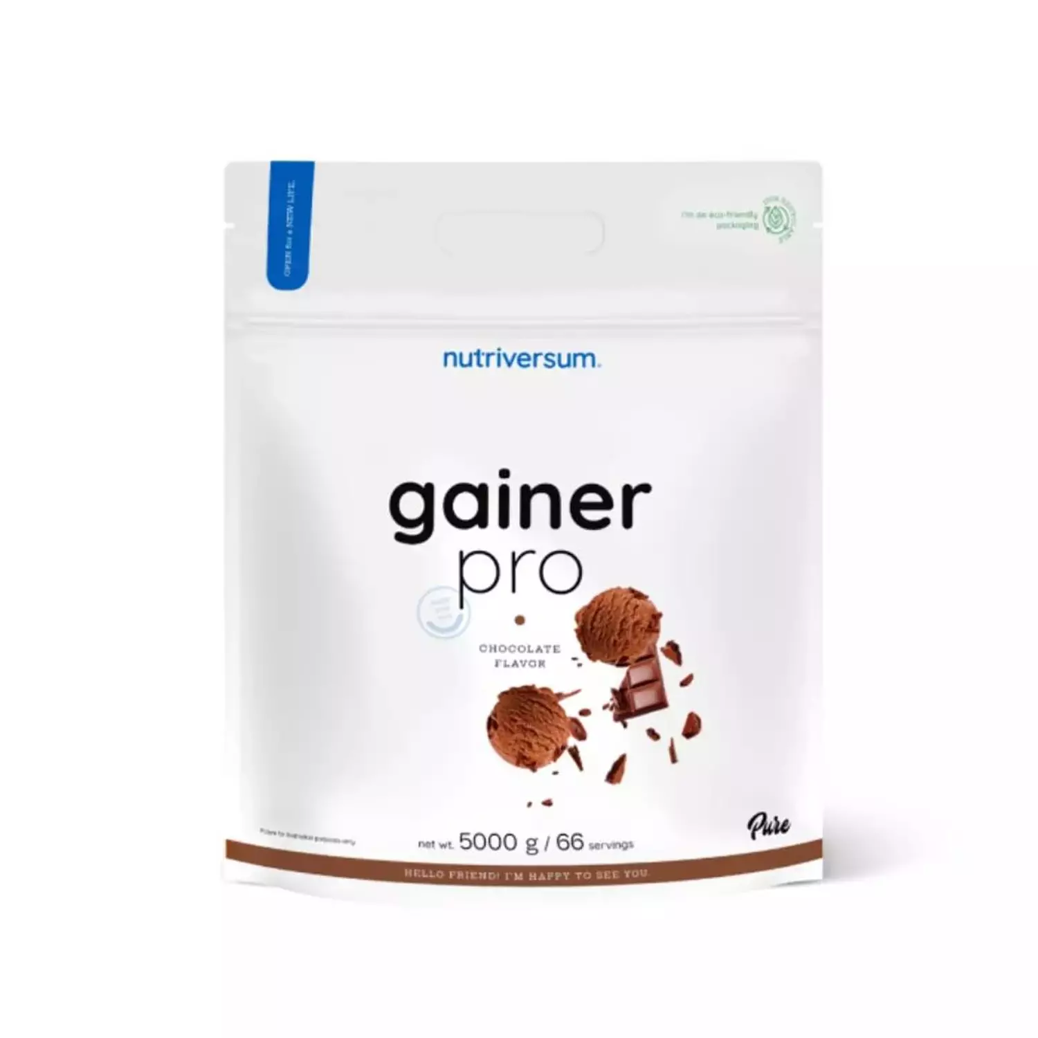 Nutriversum Gainer Pro 5kg – Weight Gainer for Muscle Growth & Recovery (71 Servings) image