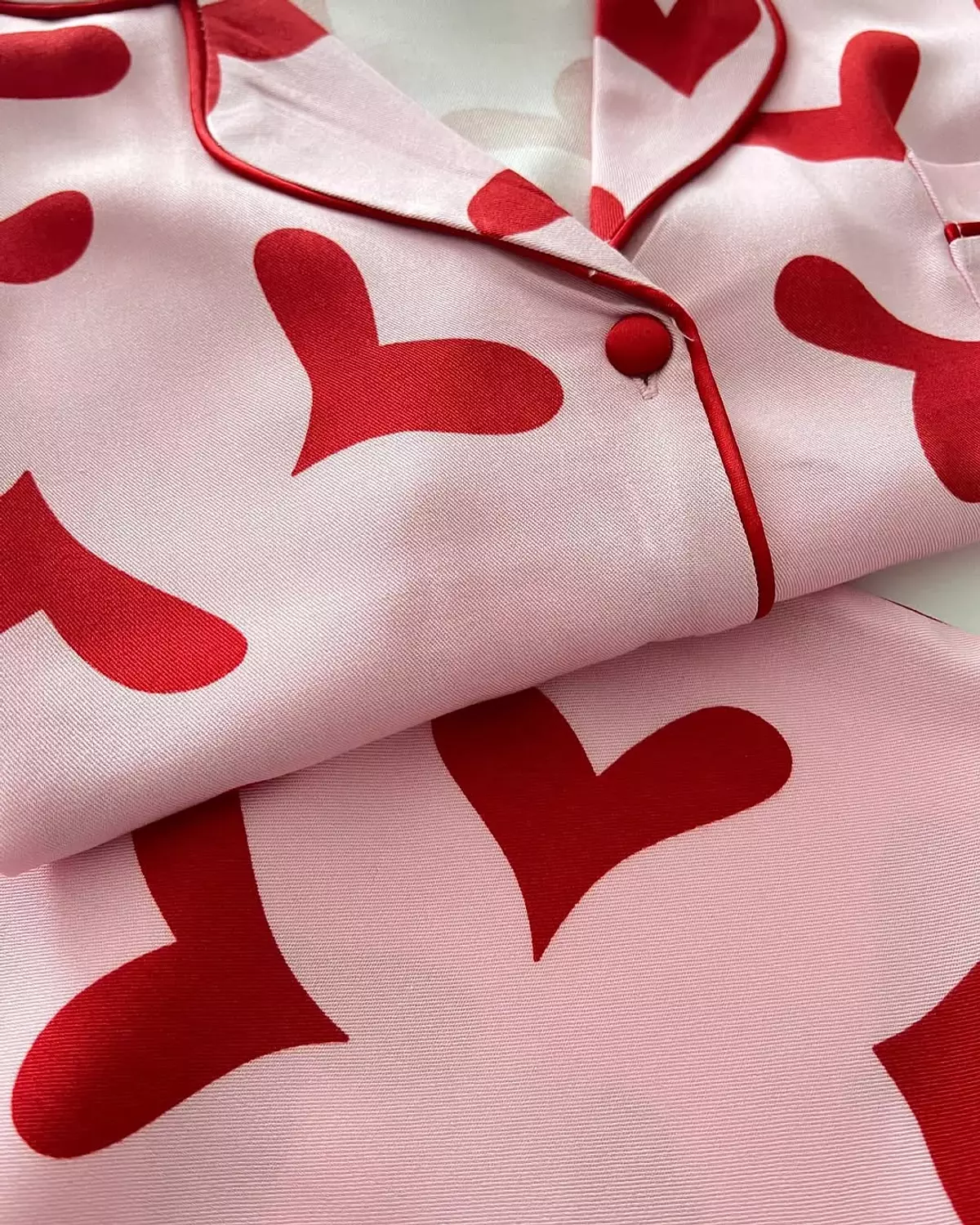 Hearts Pajama Set image