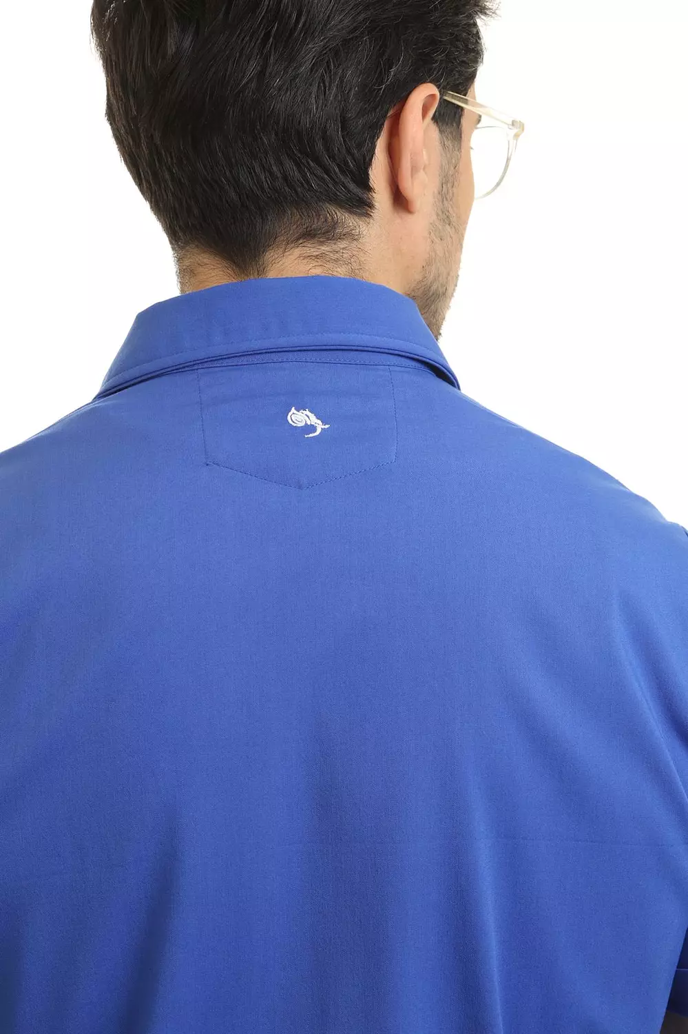 Blue Polo Scrub 12