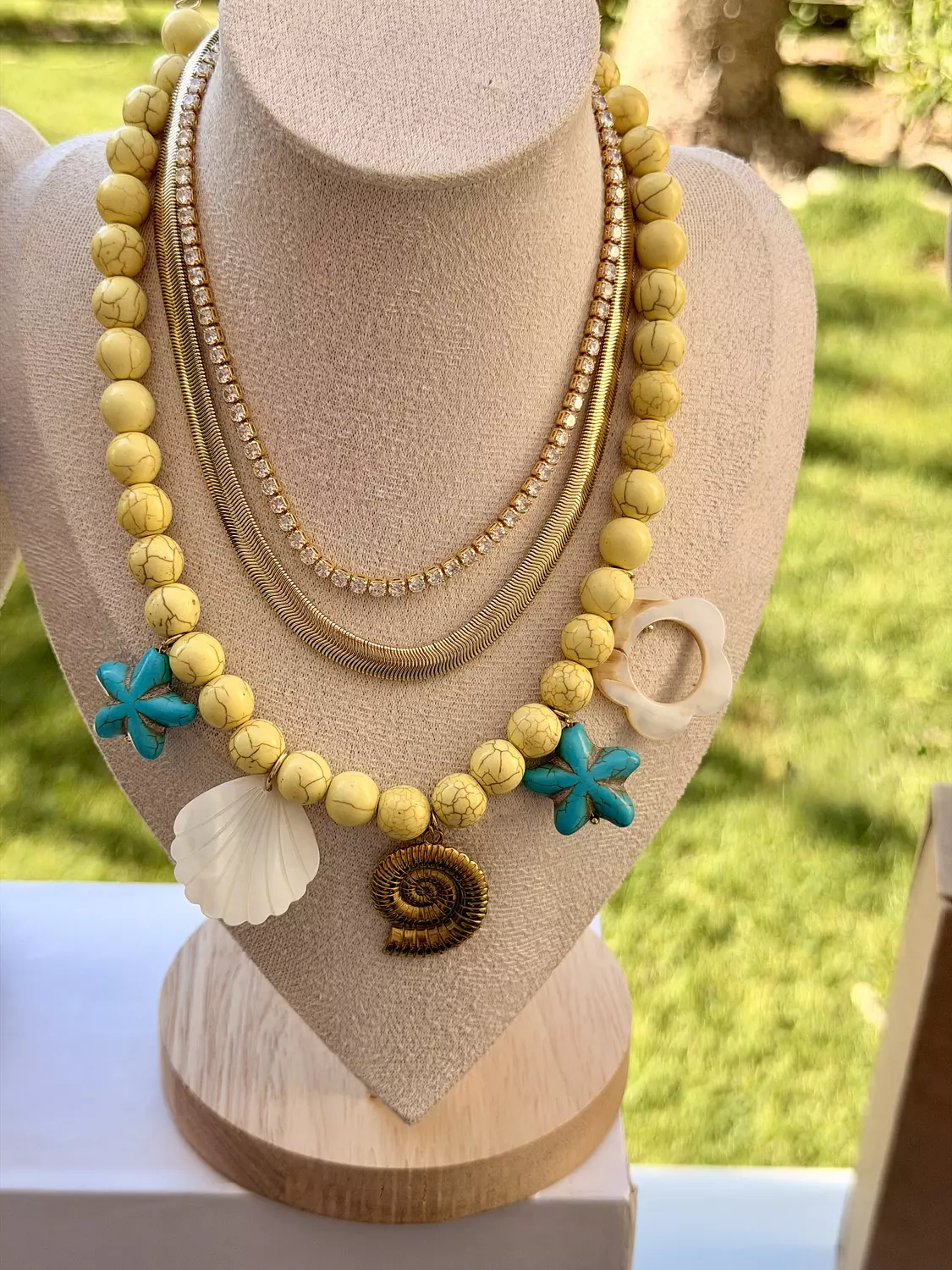 Charming Yellow Necklace hover image
