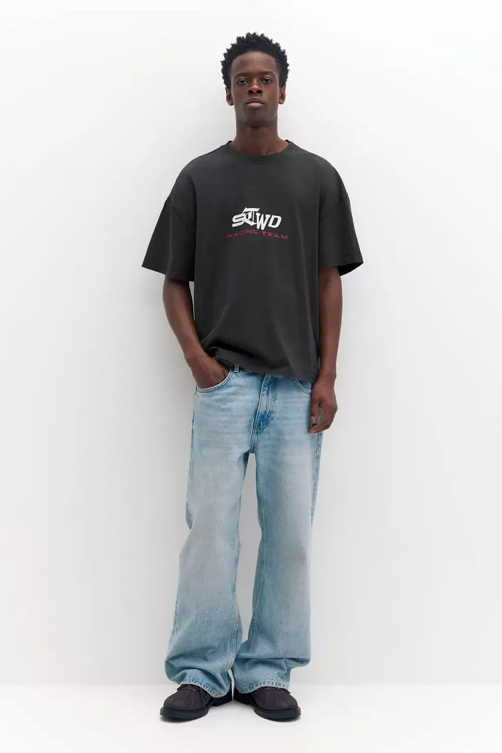 PULL&BEAR STWD RACING TEAM T-SHIRT  5