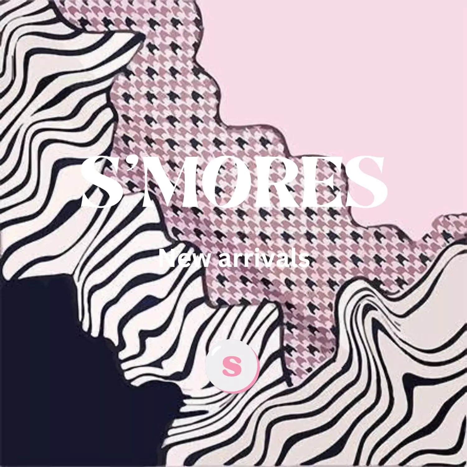 Zebra pink 2 side  image