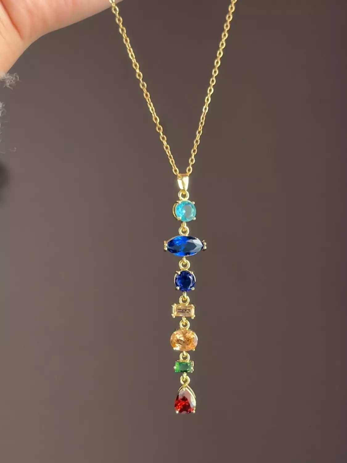 Mix Stones Necklace  image