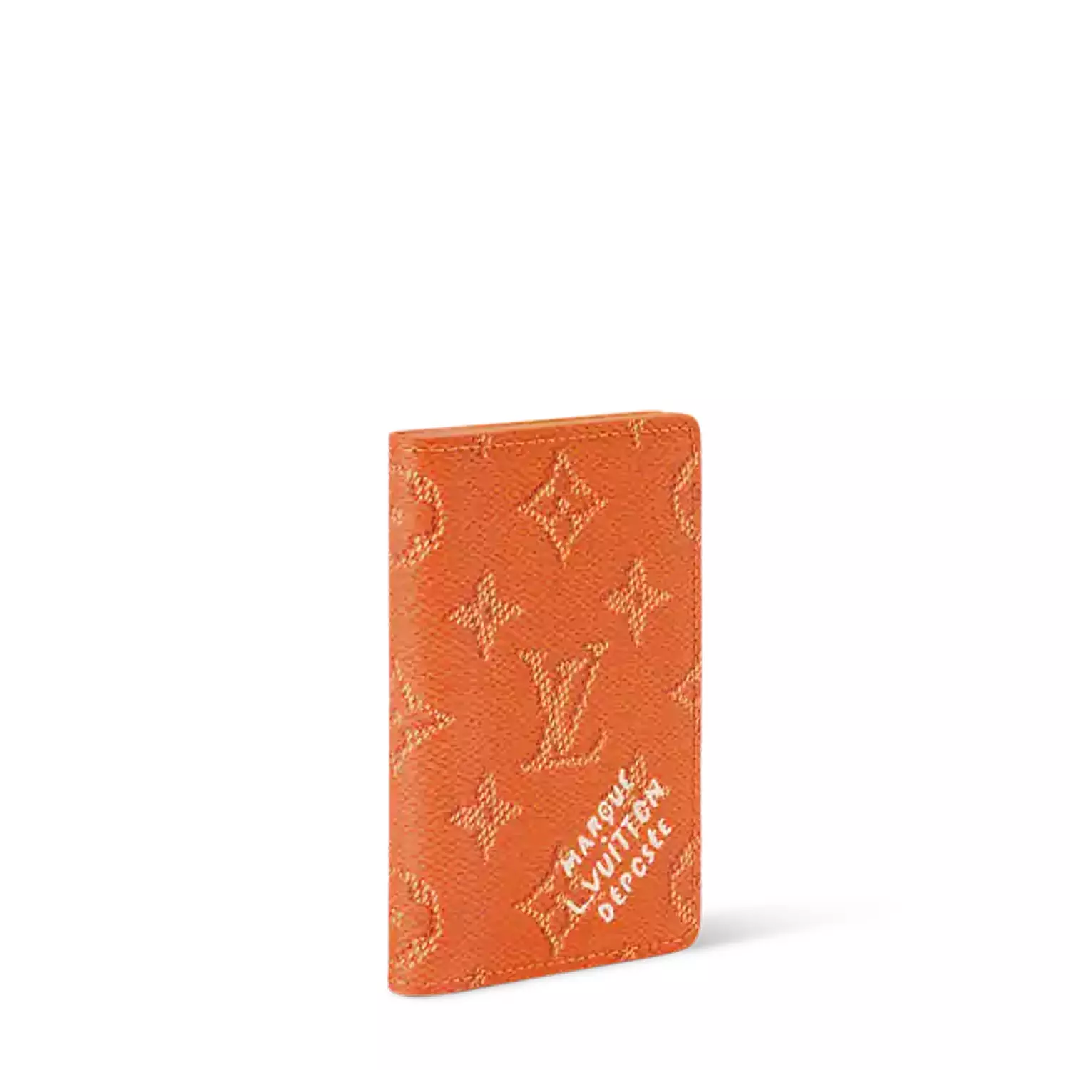 Louis Vuitton Monogram Heritage Pocket Organizer Orange Card Holder hover image