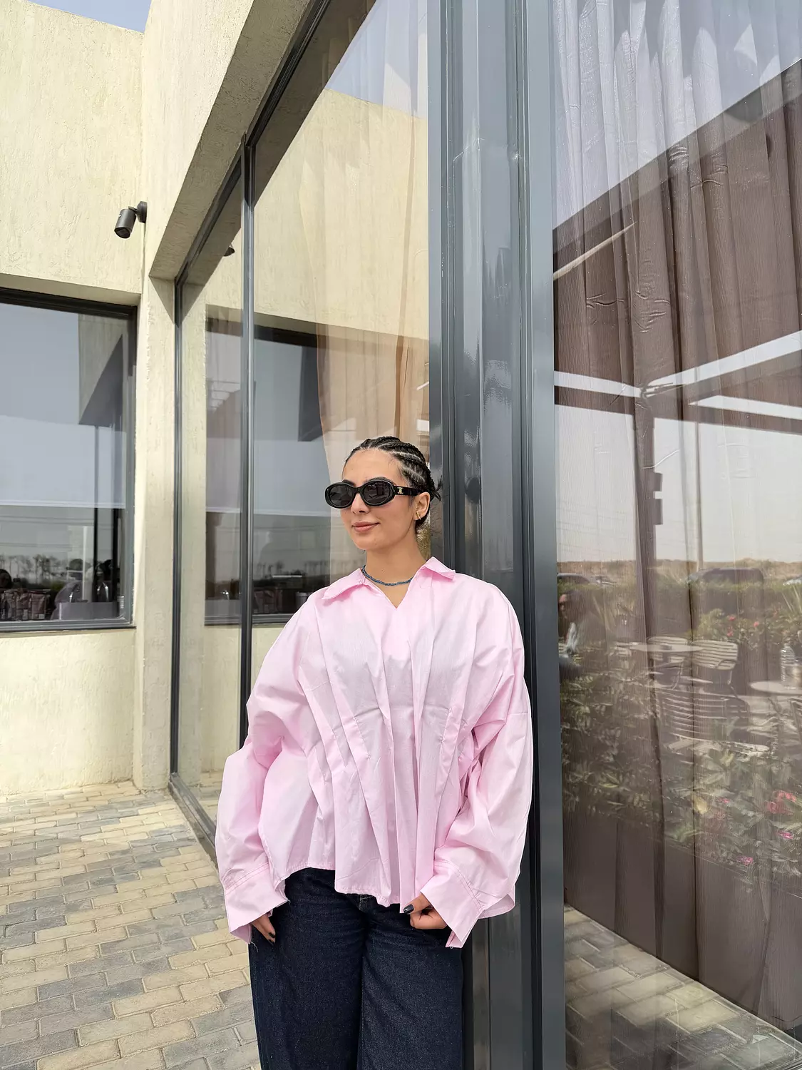Drape blouse  3