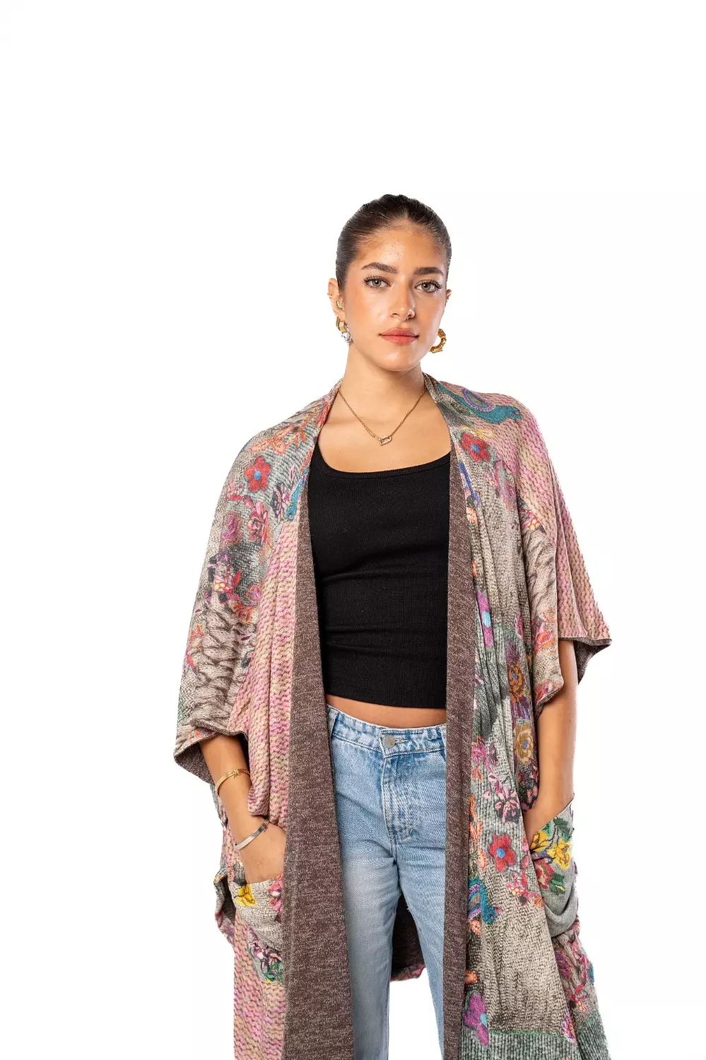 Haven Double Face Poncho 20