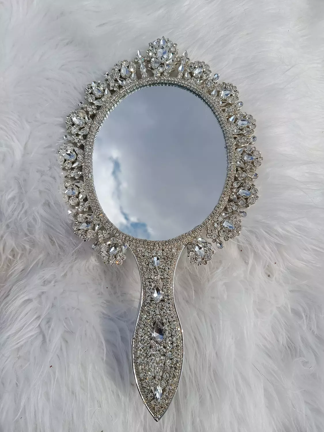 Luxury Crystal Hand Mirror 7 image