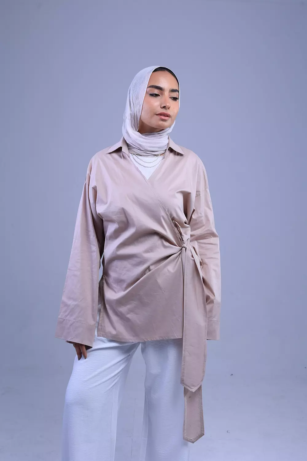 Wrapped blouse  4