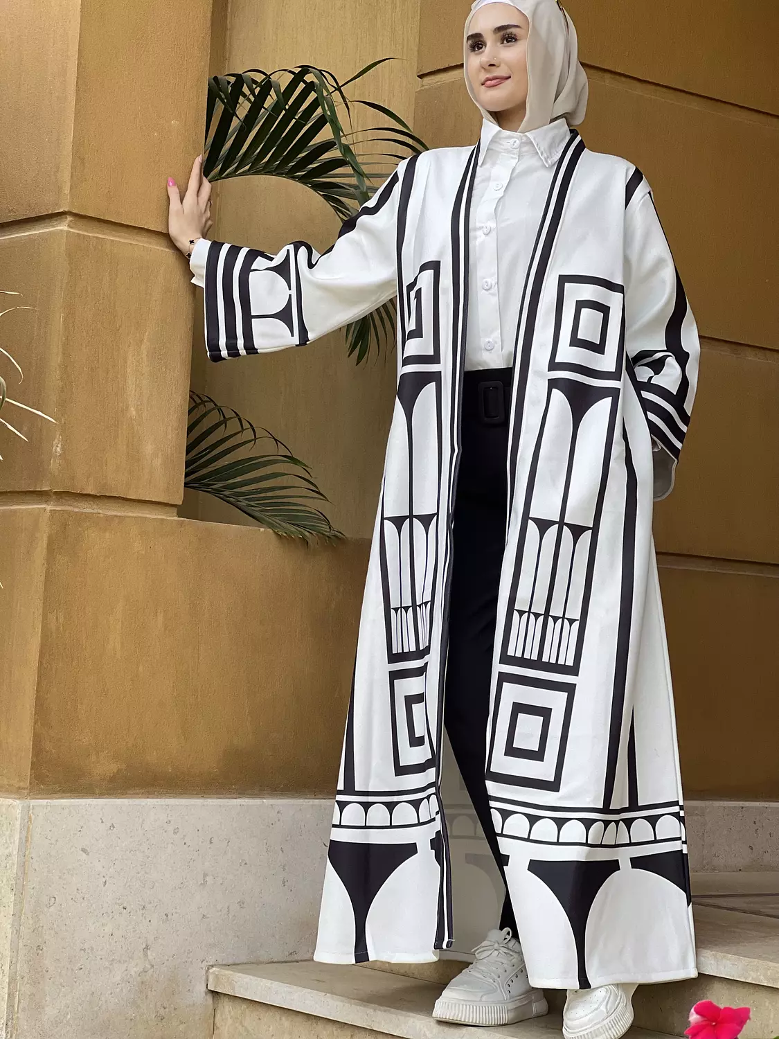 Valentino white  kaftan 3