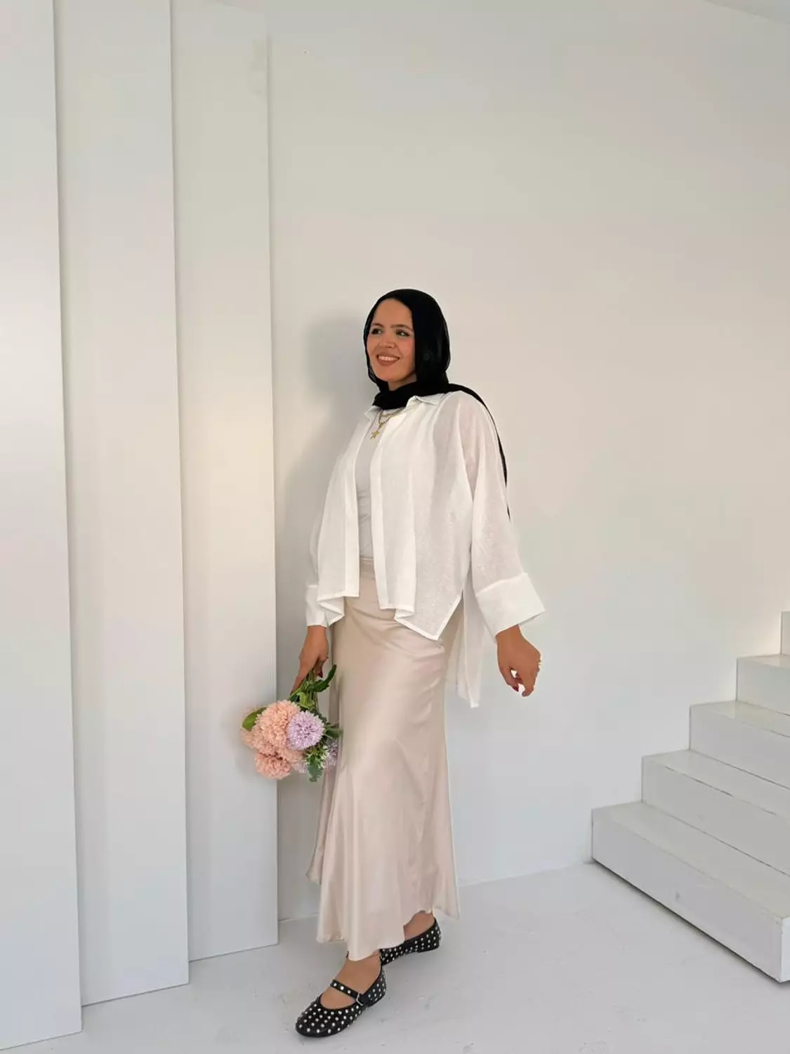 Rosegold satan skirt 2