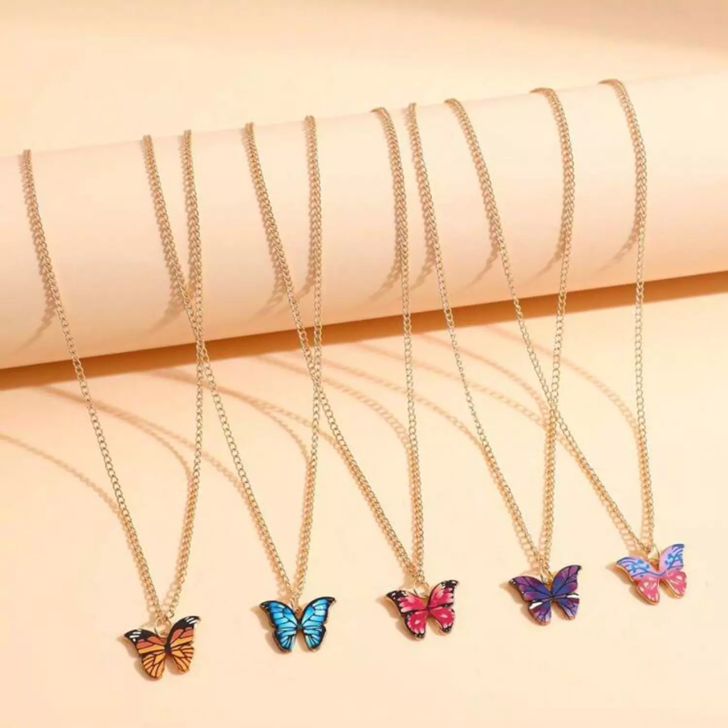 1 Pc Butterfly Necklace B 1