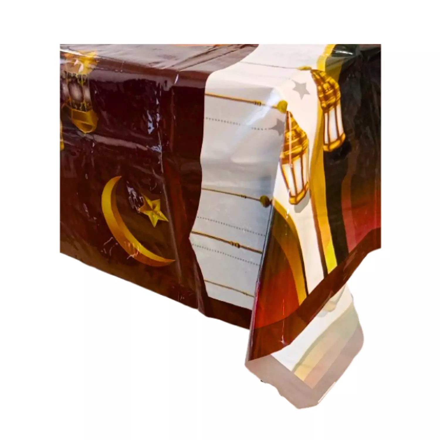 Brown Ramadan Tablecloth  image