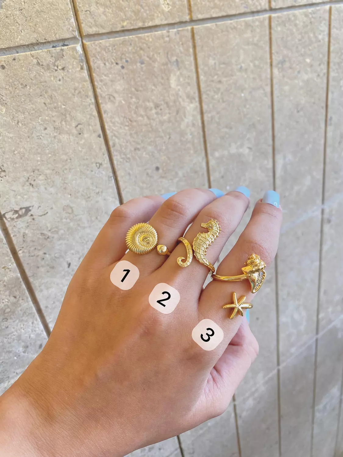 Beach bloom rings 1