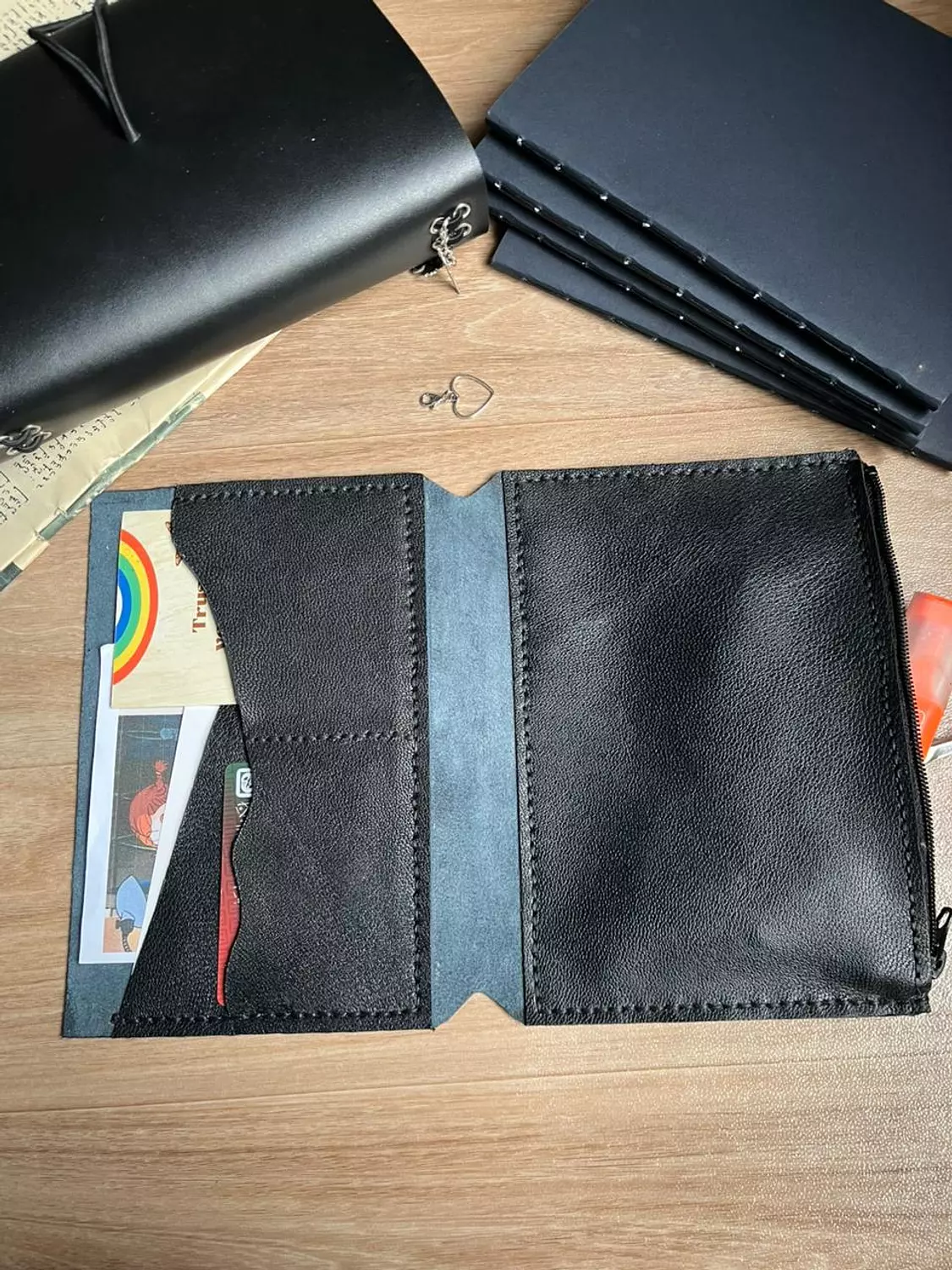 Trifold A5 with removable pockets  hover image