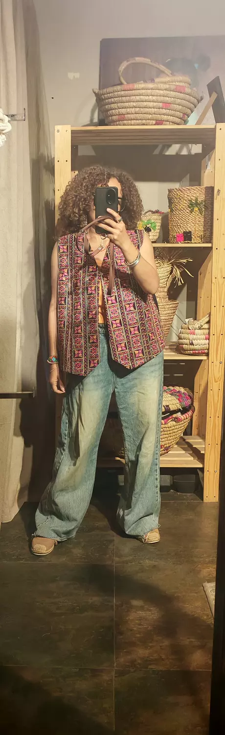 Linen sleeveless sirma vest 18
