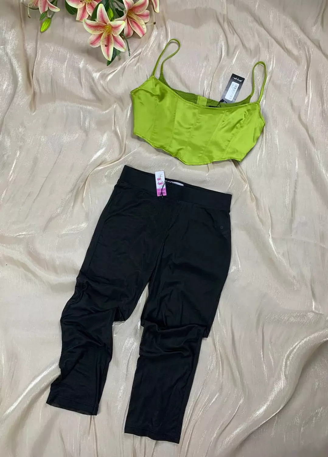 Top& toll pants lingerie set from primark & nasty girl   S to 47:53 k   image