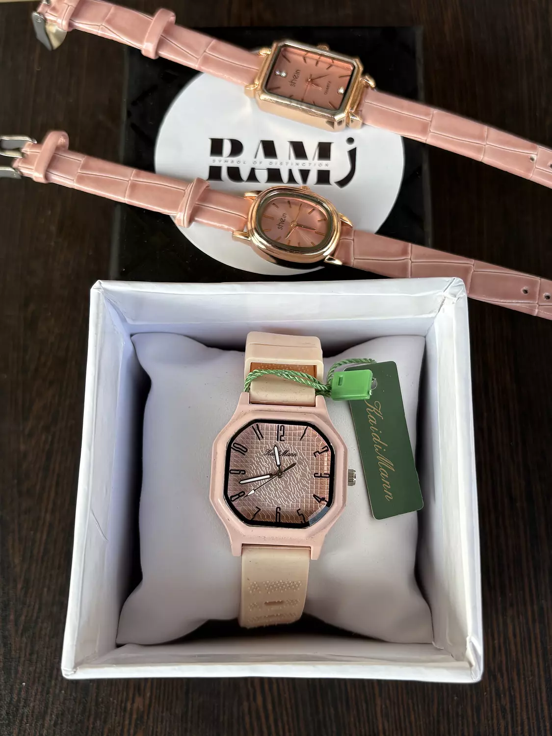 Pinky leathers hover image