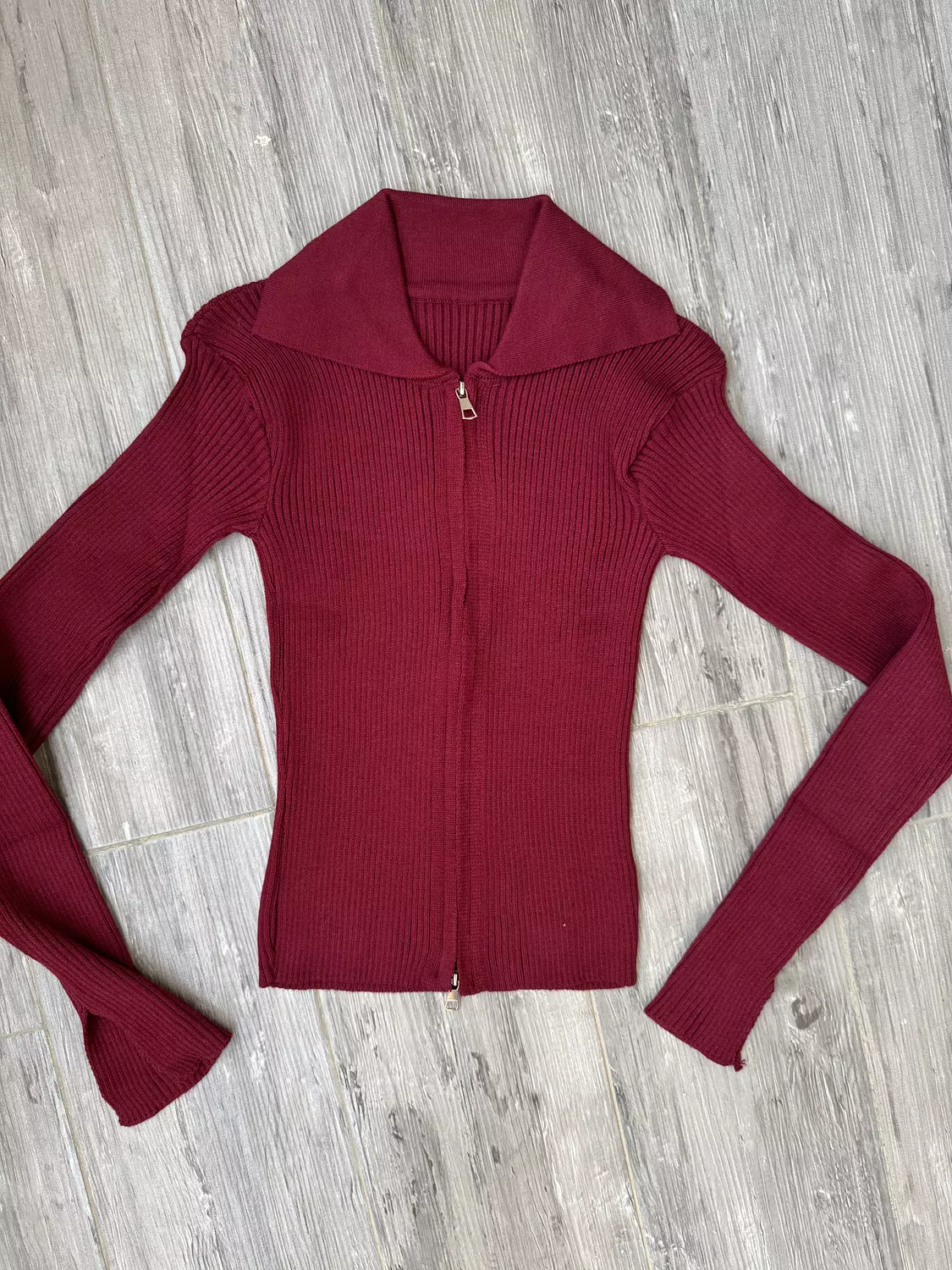 Double zipper pullover  9