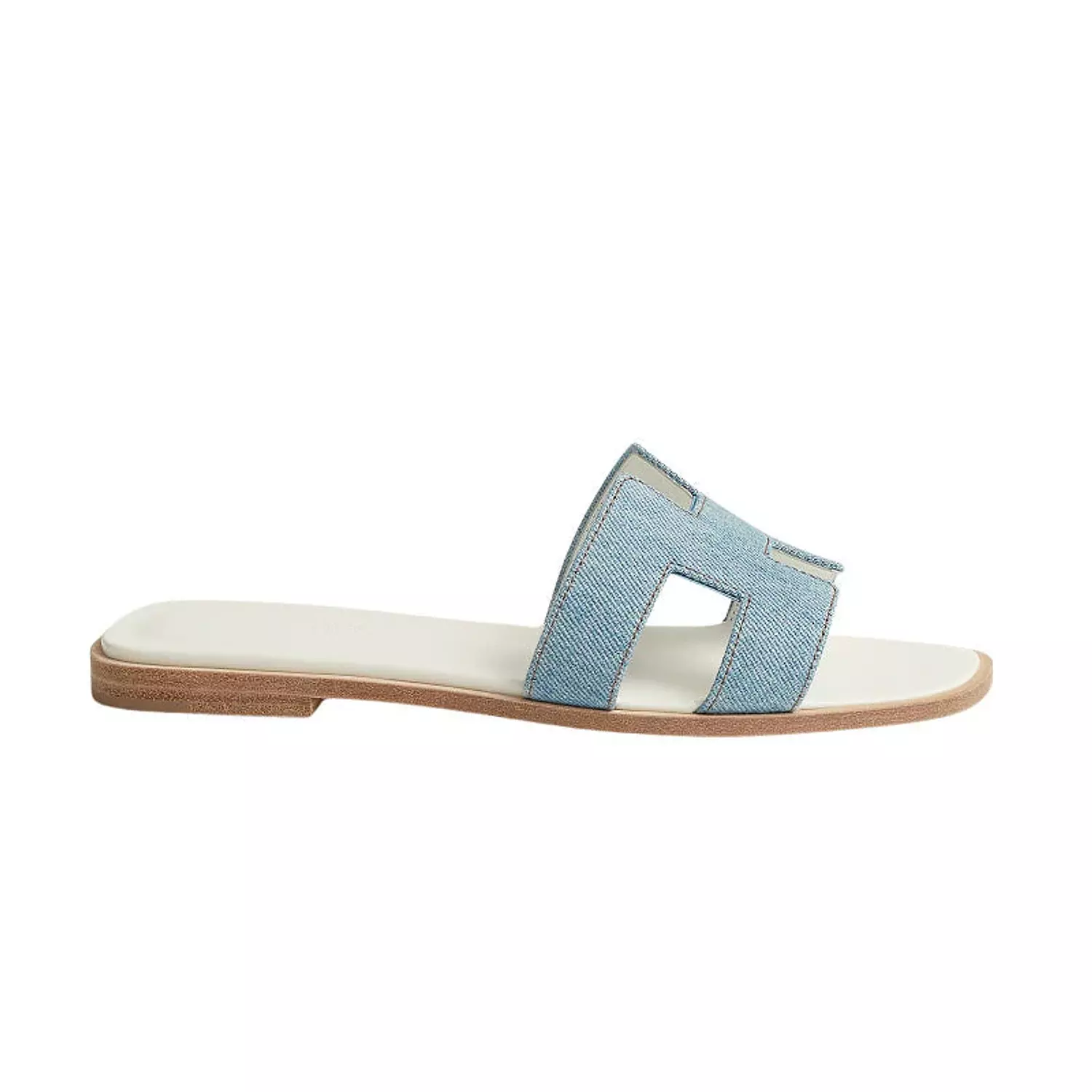 Hermes Oran Sandal Bleu/Clair image