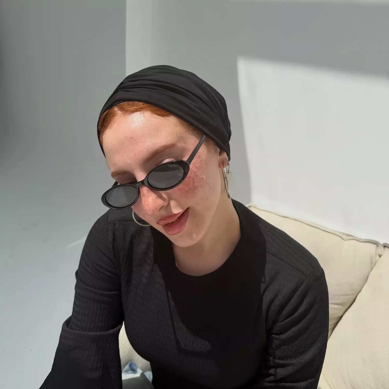 The daring black turban 5