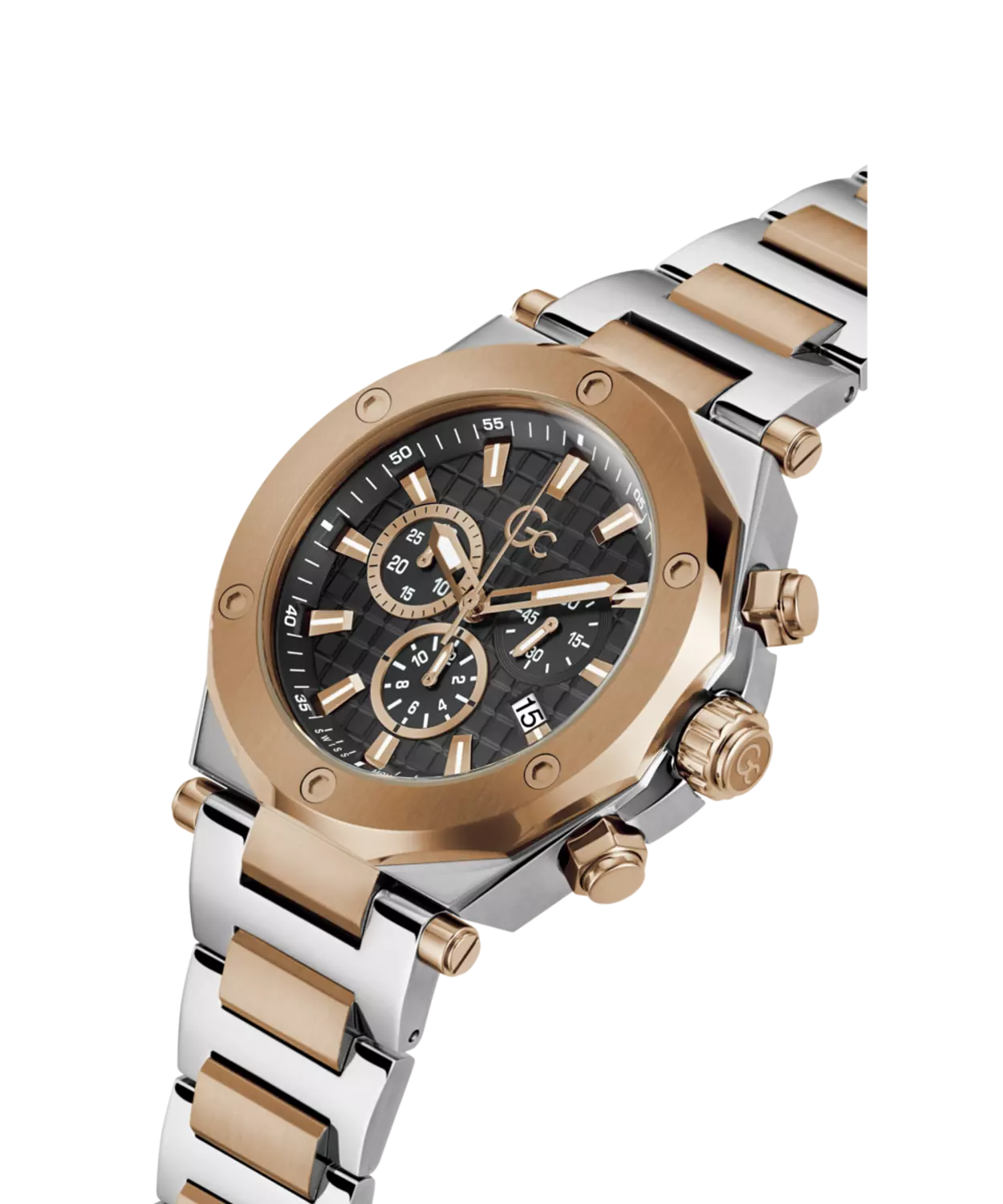 Gc Legacy Chrono Metal Two Tone 2