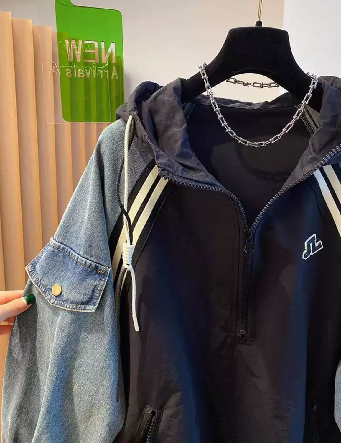 waterproof hoodie and jeans 3
