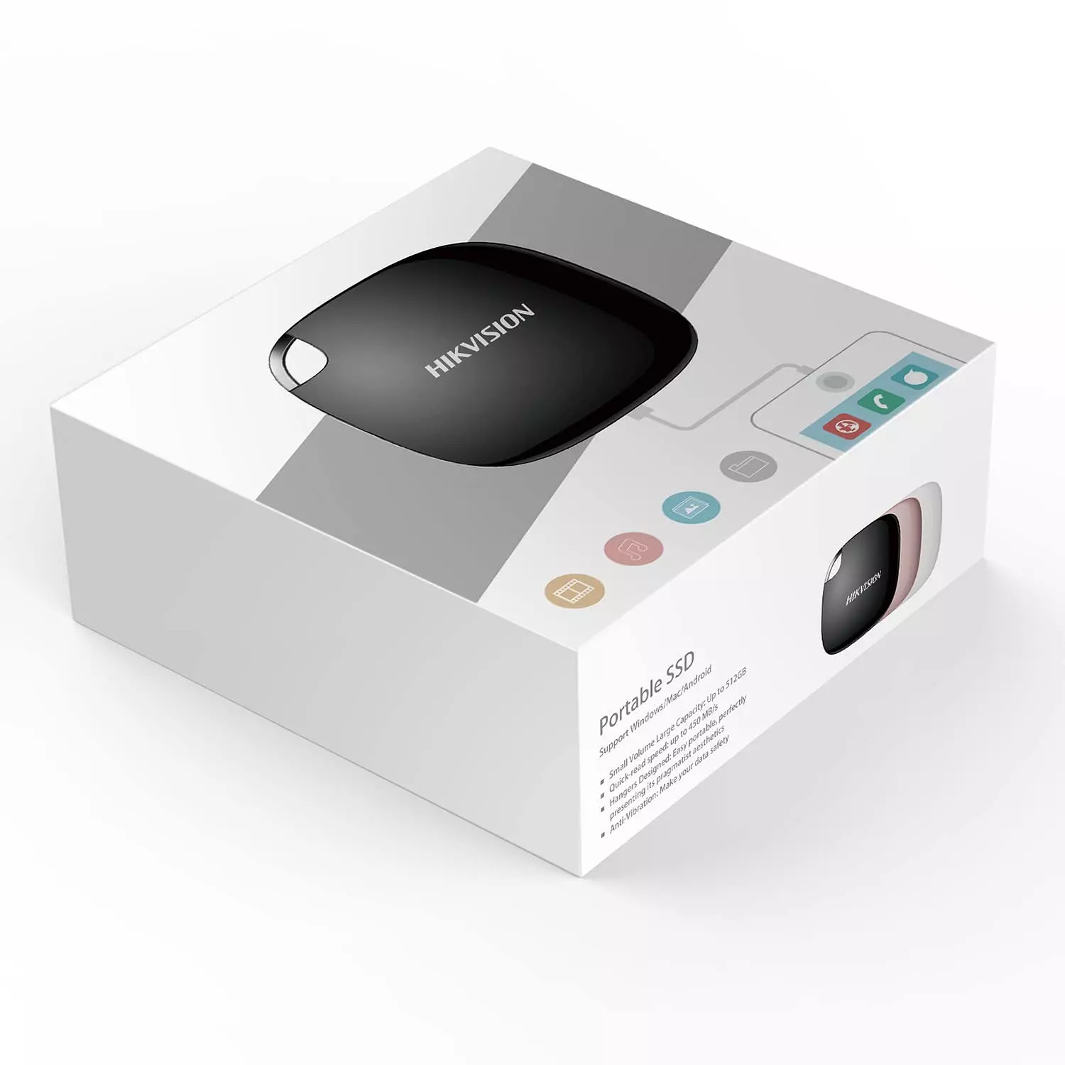 HARD HIKVISION EXTERNAL SSD 256G image