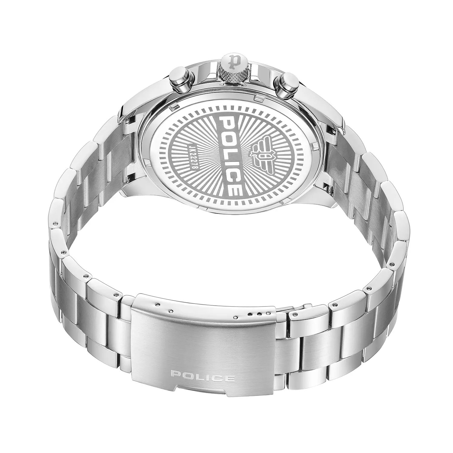 Police Men Analog Quartz Watch Black Dial PEWJK2227806 2