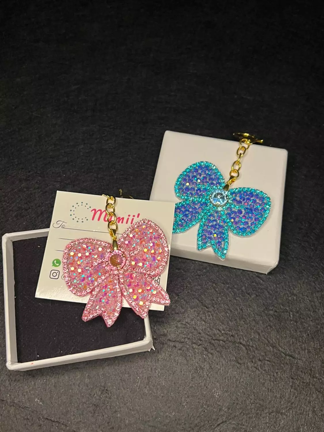 Bow bag charm 🎀 2