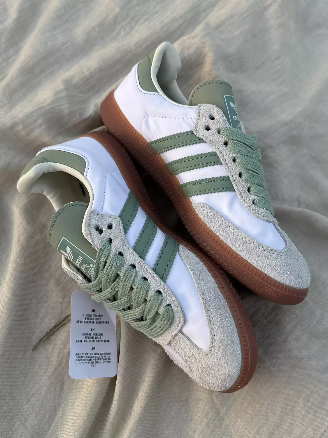 adidas Samba OG Silver Green Putty Mauve  image