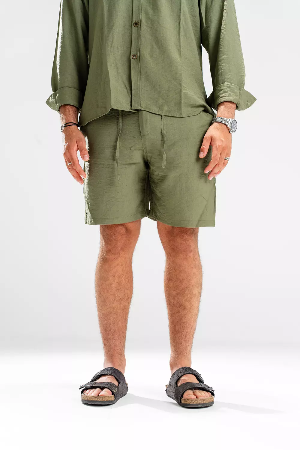 Unisex Linen Shorts 7